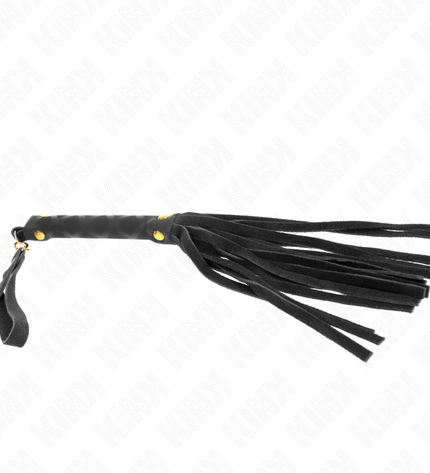 KINK - MINI FOUET DAIM NOIR 30 CM by KINK IMPACT & TOUCH