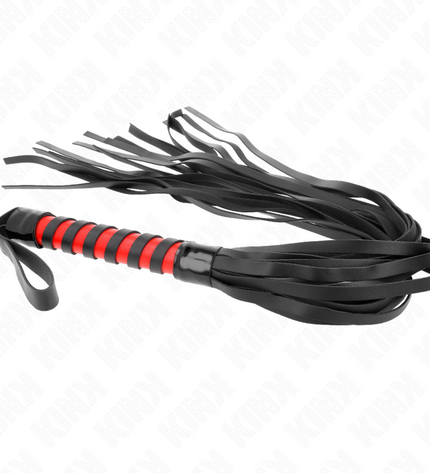 KINK - FOUET LONG RAYÉ 70 CM by KINK IMPACT & TOUCH