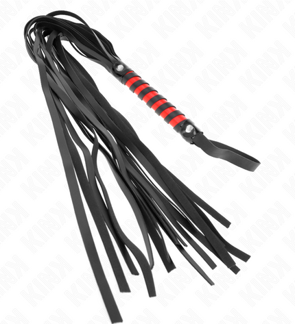 KINK - FOUET LONG RAYÉ 70 CM by KINK IMPACT & TOUCH