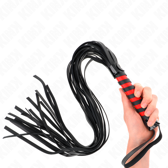 KINK - FOUET LONG RAYÉ 70 CM by KINK IMPACT & TOUCH