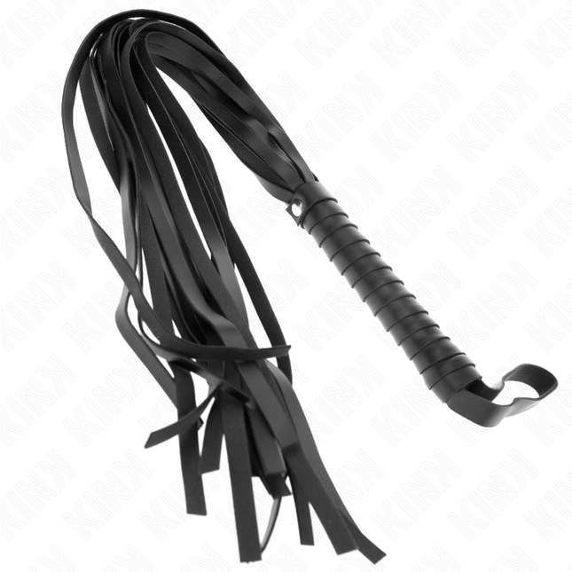 KINK - FOUET NEGRO MANCHE COURT LONG QUEUE 70 CM by KINK IMPACT & TOUCH