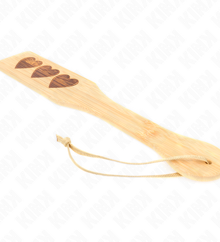 KINK - PALETTE EN BAMBOU DESIGN COEUR 32 X 5,5 CM by KINK IMPACT & TOUCH