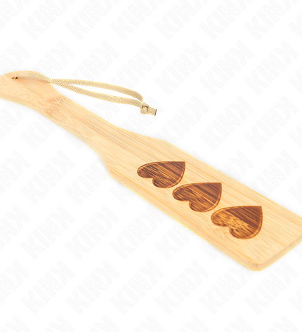 KINK - PALETTE EN BAMBOU DESIGN COEUR 32 X 5,5 CM by KINK IMPACT & TOUCH