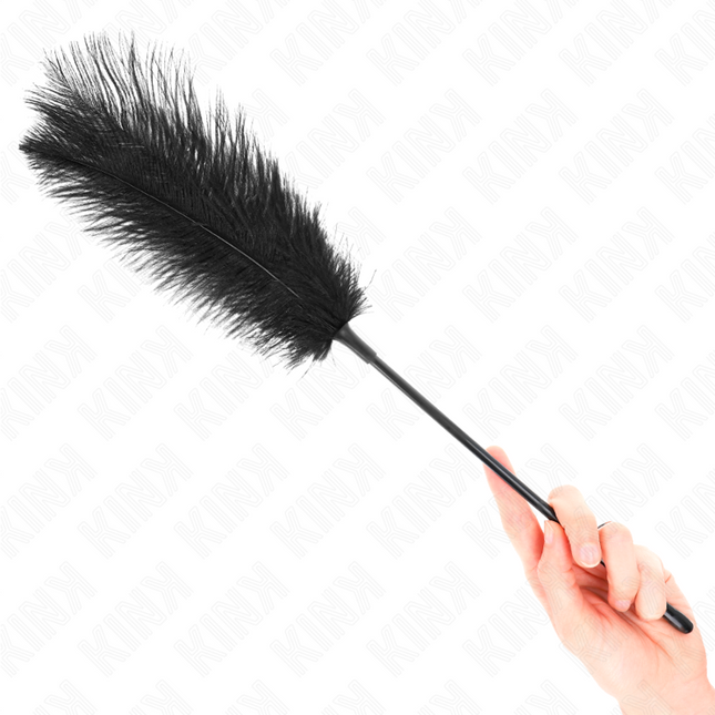 KINK - PLUMES D'AUTRUCHE POUR TICKLE 19 CM by KINK IMPACT & TOUCH