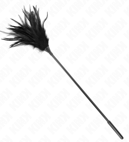 KINK - PLUSIEURS PLUMES DE CHATOUILLES NOIRES 45 CM by KINK IMPACT & TOUCH