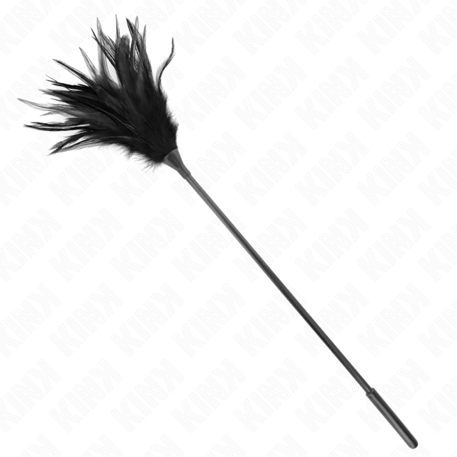 KINK - PLUSIEURS PLUMES DE CHATOUILLES NOIRES 45 CM by KINK IMPACT & TOUCH