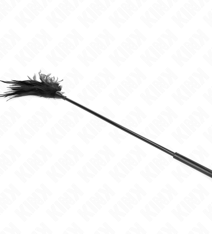 KINK - PLUSIEURS PLUMES DE CHATOUILLES NOIRES 45 CM by KINK IMPACT & TOUCH