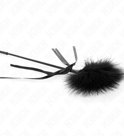 KINK - PLUMES CHACOUILLÉES AVEC N&OElig;UD 35 CM by KINK IMPACT & TOUCH