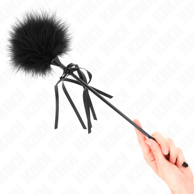 KINK - PLUMES CHACOUILLÉES AVEC N&OElig;UD 35 CM by KINK IMPACT & TOUCH
