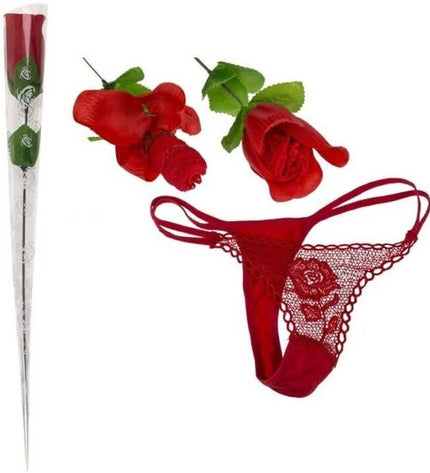 DIABLO PICANTE - ROSE TRANSFORMABLE EN STRING by DIABLO PICANTE