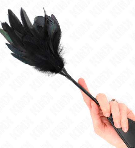 KINK - PLUMES CHACOUILLÉES À VOLANT 48 CM by KINK IMPACT & TOUCH