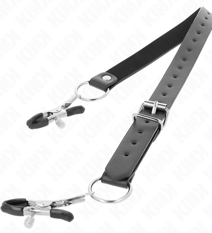 KINK - 4 PINCES À CLITORIS RÉGLABLES 34-48 CM by KINK NIPPLE GRIP