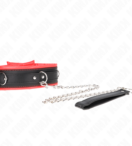 KINK - COLLIER LOURD AVEC CEINTURE 65 CM MODÈLE 3 RÉGLABLE 36,5-50 CM by KINK COLLAR & GAG
