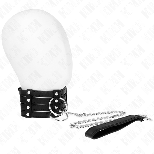 KINK - COLLIER AVEC CEINTURE 65 CM SUB STYLE AJUSTABLE 35-51 CM X 7 CM - Concombre Boutique