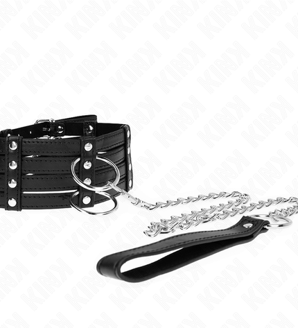 KINK - COLLIER AVEC CEINTURE 65 CM SUB STYLE AJUSTABLE 35-51 CM X 7 CM - Concombre Boutique