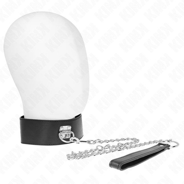 KINK - COLLIER MODÈLE BASIC AVEC LAISSE 65 CM MODÈLE 0 by KINK COLLAR & GAG