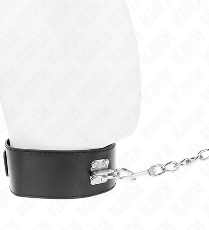 KINK - COLLIER MODÈLE BASIC AVEC LAISSE 65 CM MODÈLE 0 by KINK COLLAR & GAG