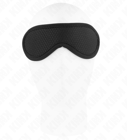 KINK - BANDAGE TEXTURE SCALE AVEC BORD RECOUVERT NOIR 20 x 7 CM by KINK MASKED ALLURE