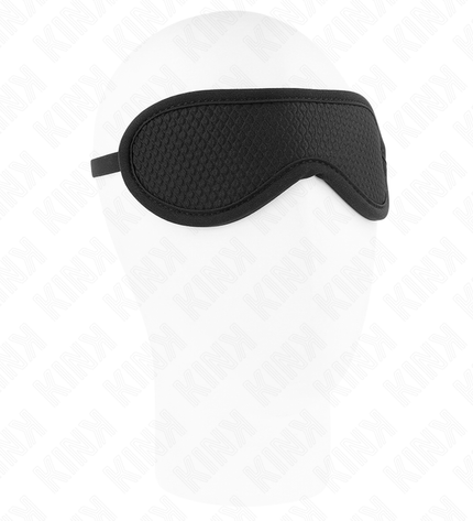 KINK - BANDAGE TEXTURE SCALE AVEC BORD RECOUVERT NOIR 20 x 7 CM by KINK MASKED ALLURE