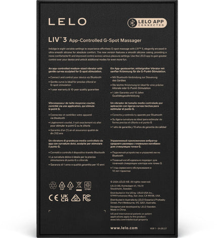 LELO - LIV™ 3 STIMULATEUR DE POINT G ROSE by LELO