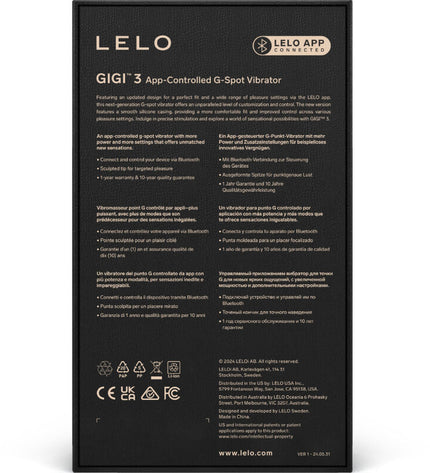 LELO - GIGI™ 3 VIBRATEUR POINT G ROSE by LELO