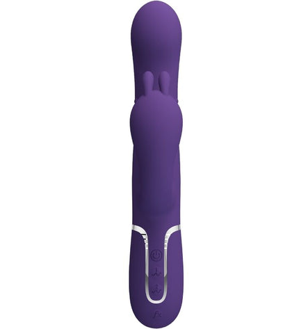 PRETTY LOVE - CAMMY TRIPLE VIBRATEUR MULTIFONCTION 4 EN 1 VIOLET by PRETTY LOVE FLIRTATION