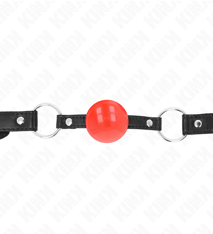 KINK - BALLE TPE ROUGE 4 CM BAG 60 x 2 CM by KINK COLLAR & GAG