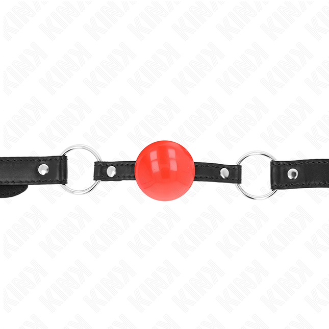 KINK - BALLE TPE ROUGE 4 CM BAG 60 x 2 CM by KINK COLLAR & GAG