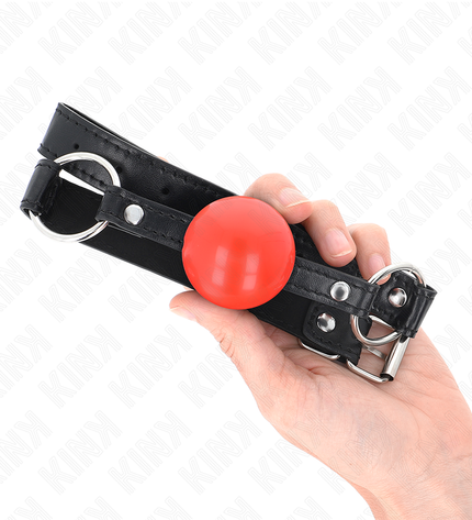 KINK - BALLE TPE ROUGE 4 CM BAG 60 x 2 CM by KINK COLLAR & GAG