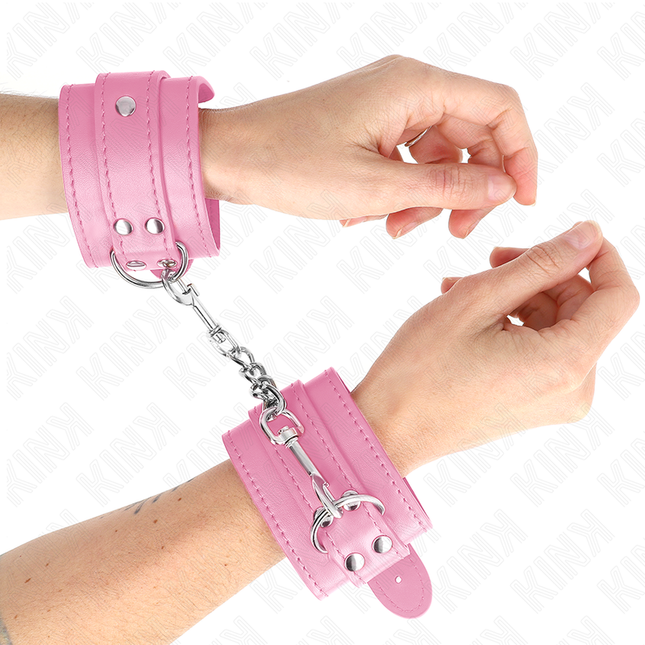 KINK - APPUI-POIGNETS SIMPLES ROSE RÉGLABLE 20-23 CM X 5,5 CM by KINK WRIST RESTRAINT