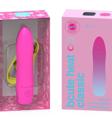 B SWISH - BCUTE INFINITE HEAT CLASSIC VIBRATEUR CHAUFFANT ROSE by B SWISH