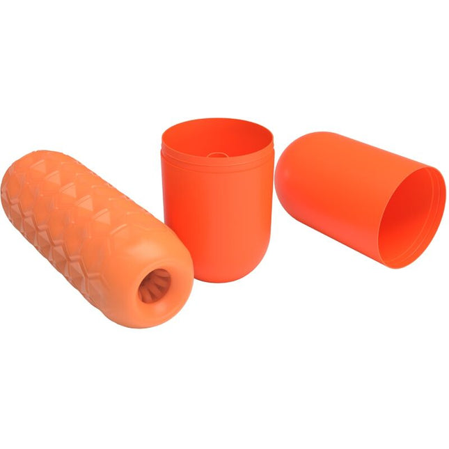 PRETTY LOVE - MASTURBATEUR POUR HOMME À DEUX BOULES ORANGE by PRETTY LOVE FLIRTATION