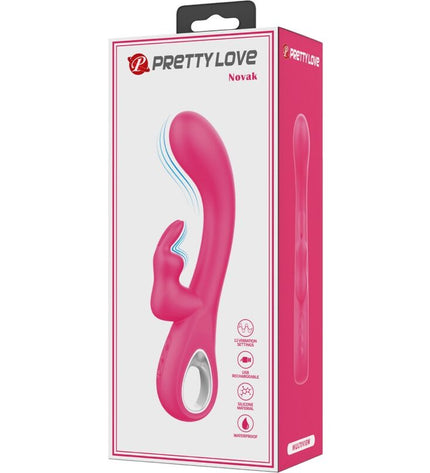 PRETTY LOVE - VIBRATEUR NOVAK RABBIT 12 VIBRATIONS ROSE by PRETTY LOVE FLIRTATION