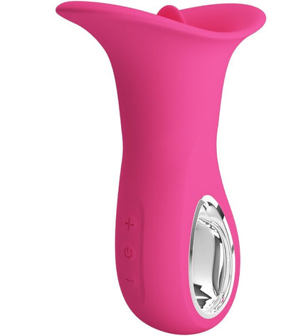 PRETTY LOVE - CLYDE VIBRATEUR ORAL LANGUE VIBRANTE 12 VIBRATIONS ROSE by PRETTY LOVE FLIRTATION