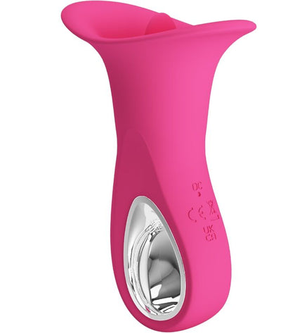 PRETTY LOVE - CLYDE VIBRATEUR ORAL LANGUE VIBRANTE 12 VIBRATIONS ROSE by PRETTY LOVE FLIRTATION