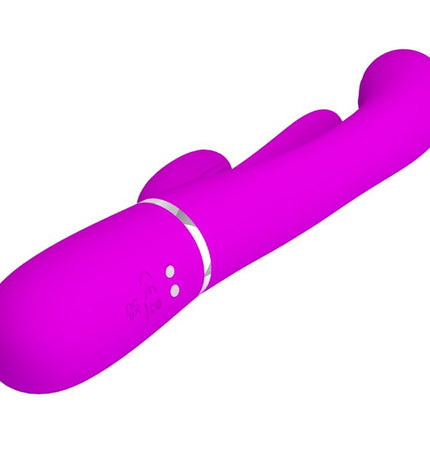 PRETTY LOVE - SHANIA TRIPLE RABBIT VIBRATEUR MULTIFONCTION ROSE by PRETTY LOVE FLIRTATION