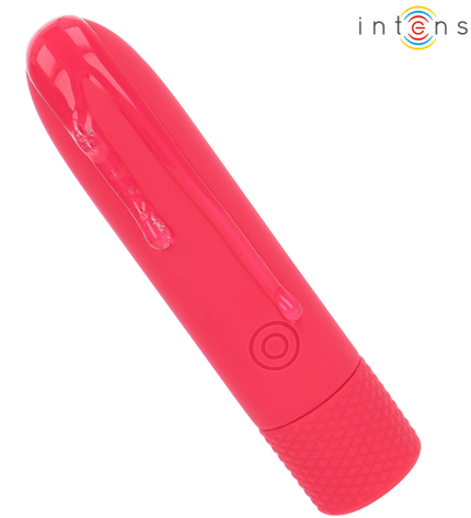 INTENSE - SYMONE BULLET VIBRANT RECHARGEABLE USB 8 VIBRATIONS ROUGE 10 X 2,2 CM by INTENSE FUN TOYS