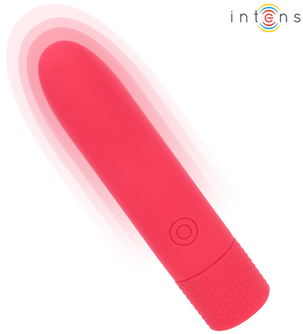 INTENSE - SYMONE BULLET VIBRANT RECHARGEABLE USB 8 VIBRATIONS ROUGE 10 X 2,2 CM by INTENSE FUN TOYS