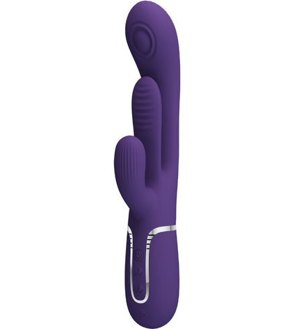 PRETTY LOVE - SHANIA TRIPLE RABBIT VIBRATEUR MULTIFONCTION VIOLET by PRETTY LOVE