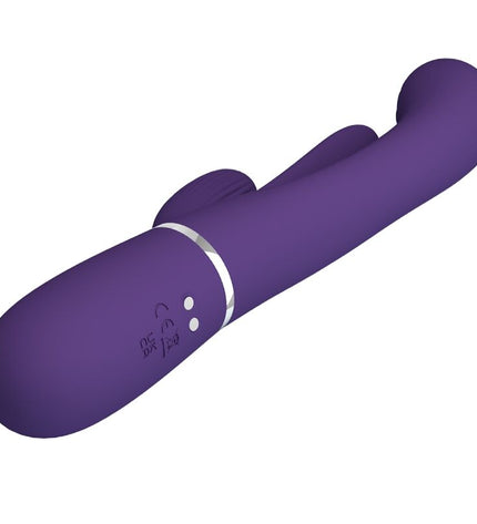 PRETTY LOVE - SHANIA TRIPLE RABBIT VIBRATEUR MULTIFONCTION VIOLET by PRETTY LOVE