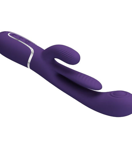 PRETTY LOVE - SHANIA TRIPLE RABBIT VIBRATEUR MULTIFONCTION VIOLET by PRETTY LOVE