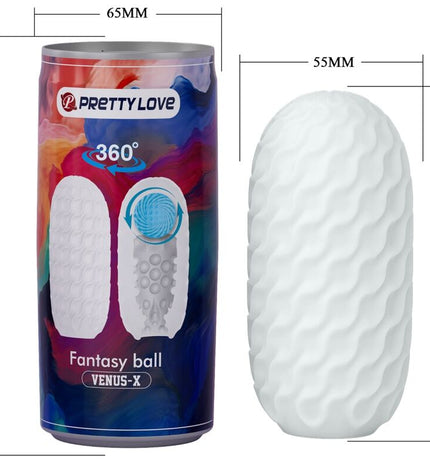 PRETTY LOVE - MASTURBATEUR HOMME VENUS X BLANC by PRETTY LOVE