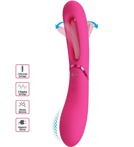 ROMANCE - VIBRATEUR POINT G LEXIE 7 VIBRATIONS ROSE by ROMANCE