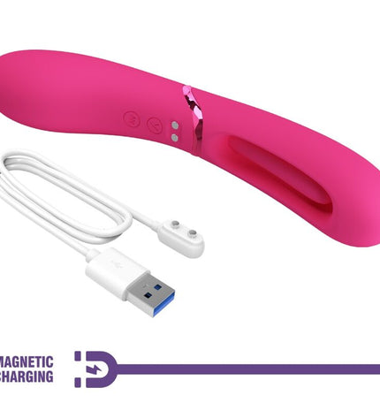 ROMANCE - VIBRATEUR POINT G LEXIE 7 VIBRATIONS ROSE by ROMANCE