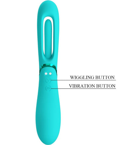 ROMANCE - VIBRATEUR POINT G LEXIE 7 VIBRATIONS BLEU by ROMANCE