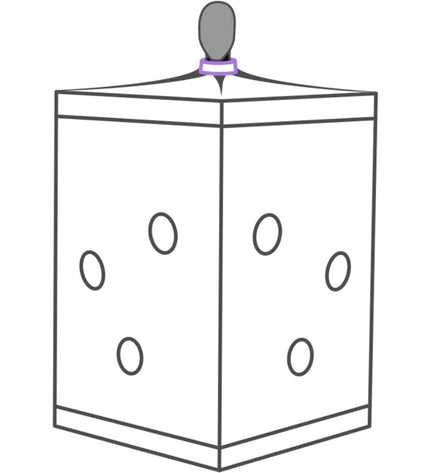SECRET DOME - KINK CLUB CABINE SCANDALE PURPLE by SECRET DOME