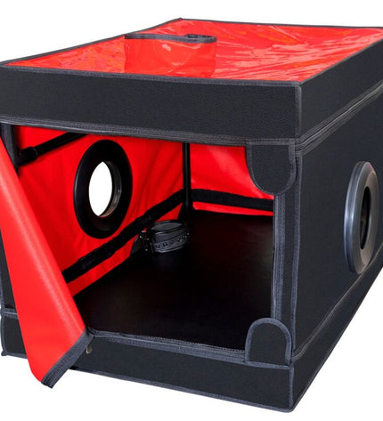 SECRET DOME - KINK CLUB LA NICHE CABINE NOIR ET ROUGE by SECRET DOME