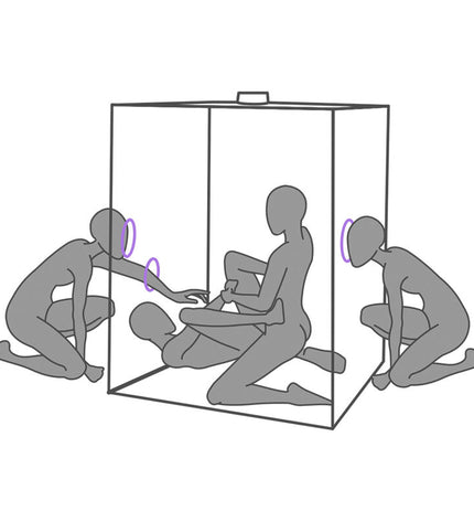 SECRET DOME - KINK CLUB CABINE SCANDALE PURPLE by SECRET DOME