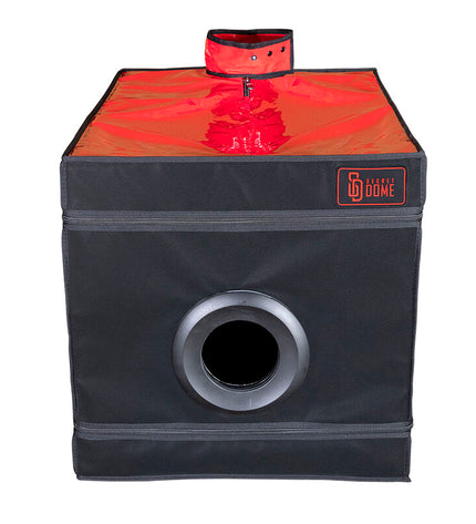SECRET DOME - KINK CLUB LA NICHE CABINE NOIR ET ROUGE by SECRET DOME