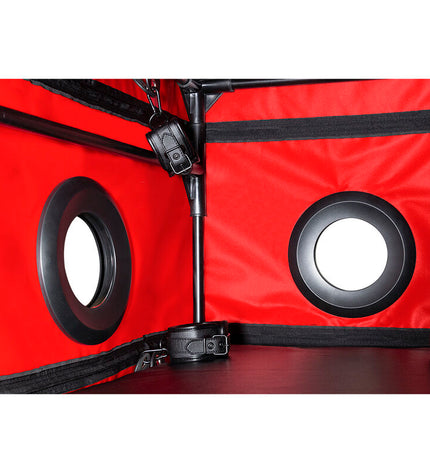 SECRET DOME - KINK CLUB LA NICHE CABINE NOIR ET ROUGE by SECRET DOME